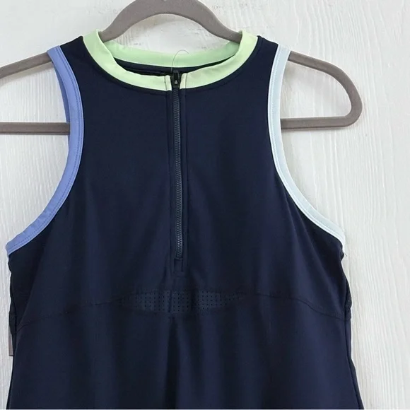 Sweaty Betty Zip-Up Dark Blue Dress Size 8-10 - Picture 6 of 15